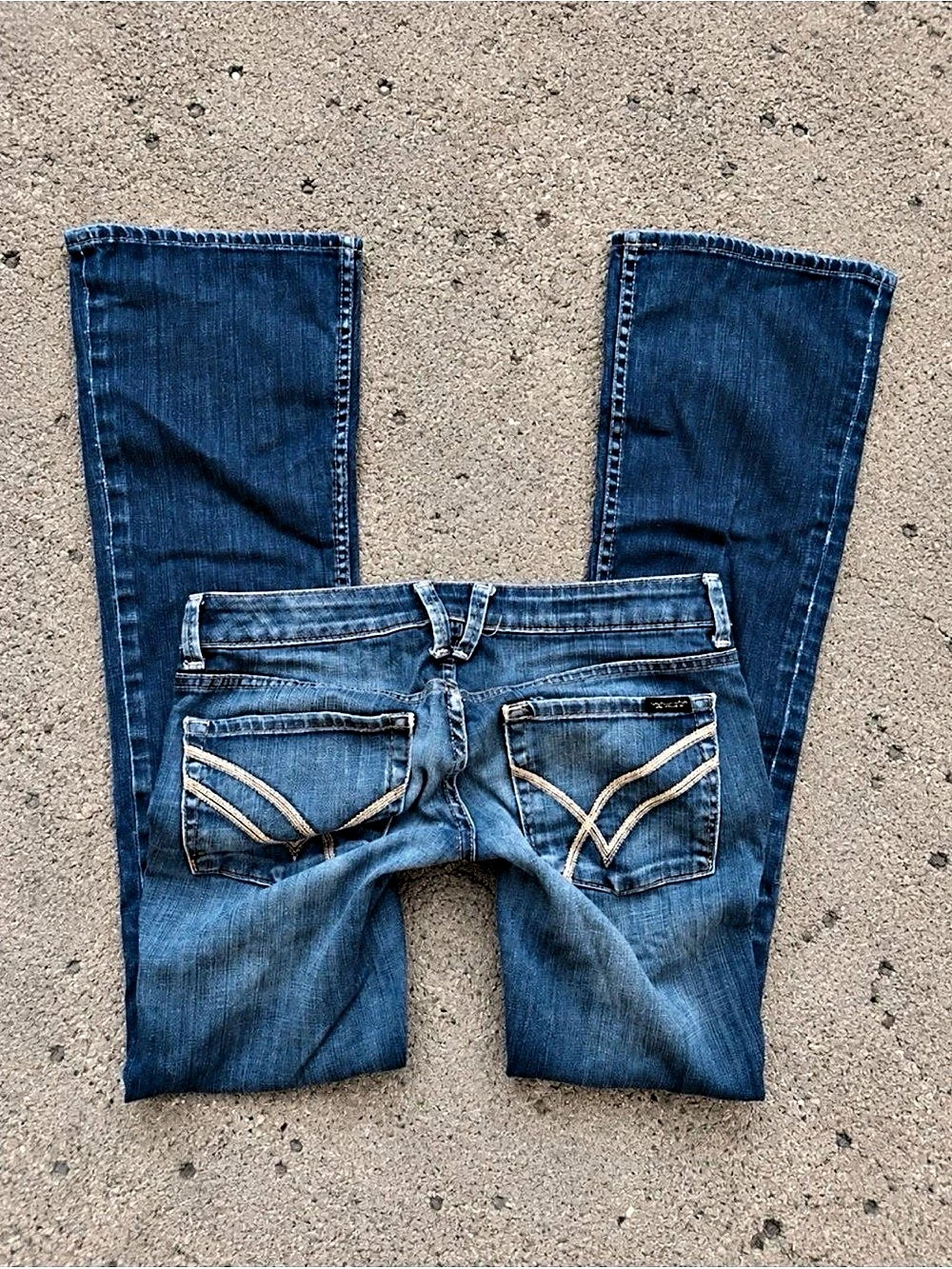 Vintage 2007 Boot Cut Jeans in Blue